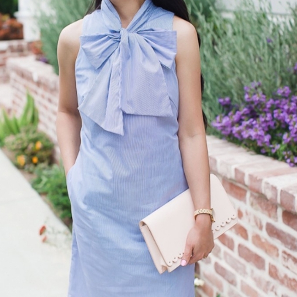 Banana Republic Bow Tie Sheath Dress - Picture 2 of 6